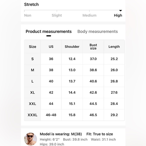 NWOT Men’s Tight Fit High-Stretch Sauna Sweat Crewneck Pullover Tanktop Multiple - Picture 11 of 11